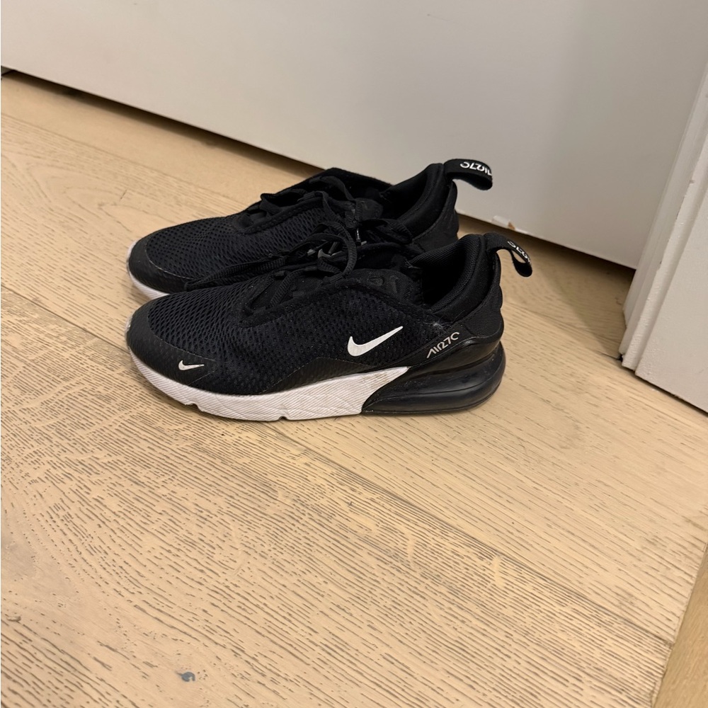 Nike Kids Black and White Sneakers US 3